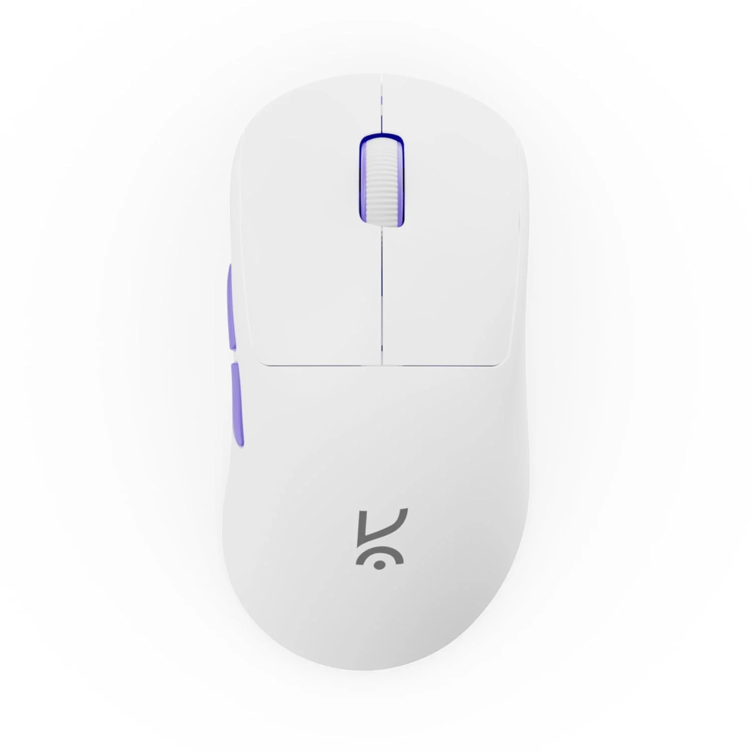 Kreo Anzu 52g Ultralight Ergonomic Wireless Gaming Mouse for PC, Rechargeable Mouse Wireless with 50+Hours Battery Life, High End 80M Huano Switches, 12000DPI