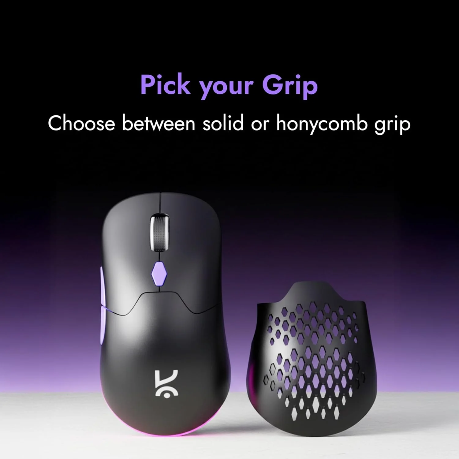 Kreo Chimera V2 Wireless Gaming Mouse with Hot-swappable Switches, Dual Magnetic Shells, 6 Programmable Buttons, Triple-Mode Connectivity & Adjustable - Image 9