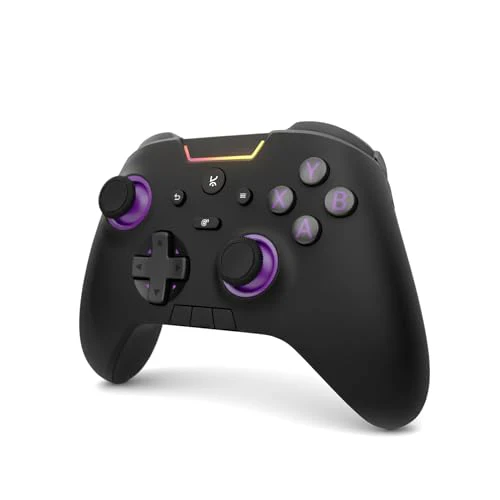 Kreo Surge XB Wireless Gaming Controller with Hall Effect Joysticks & Triggers, Tri-Mode, Turbo Mode, Macro Buttons, RGB, 1000Hz Polling, Gaming controller for PC Wireless, Android.