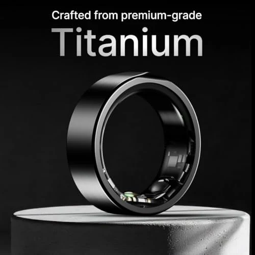 Leaf Halo Smart Ring | Health Tracker | Sleep, Fitness, Stress | Includes 30+ Workout Modes | Battery upto 10 Days | Buy Sizing Kit First | Track Steps, HRV, SPO2 & Periods - Image 3