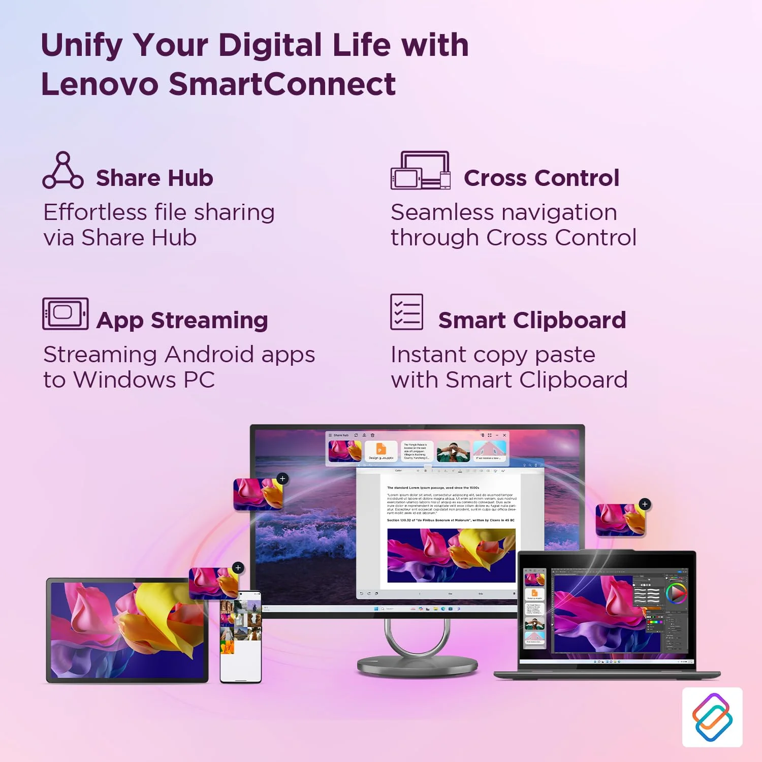Lenovo Idea Tab Plus with Pen |Wifi +5G |12.1" 2.5K Display, 800nits Peak Brightness |8GB RAM + 256GB ROM (Expandable upto 2TB)| MediaTek Dimensity 6400| 10200mAh|4 Speakers with Dolby Atmos|Luna Grey - Image 7