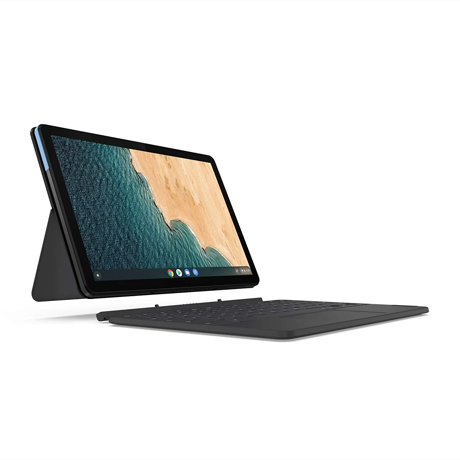 Lenovo Ideapad Duet Chromebook Tablet 25.65 cm (10.1 inch, 4 GB, 128 GB, Wi-Fi Only), Ice Blue, Iron Grey - Image 2