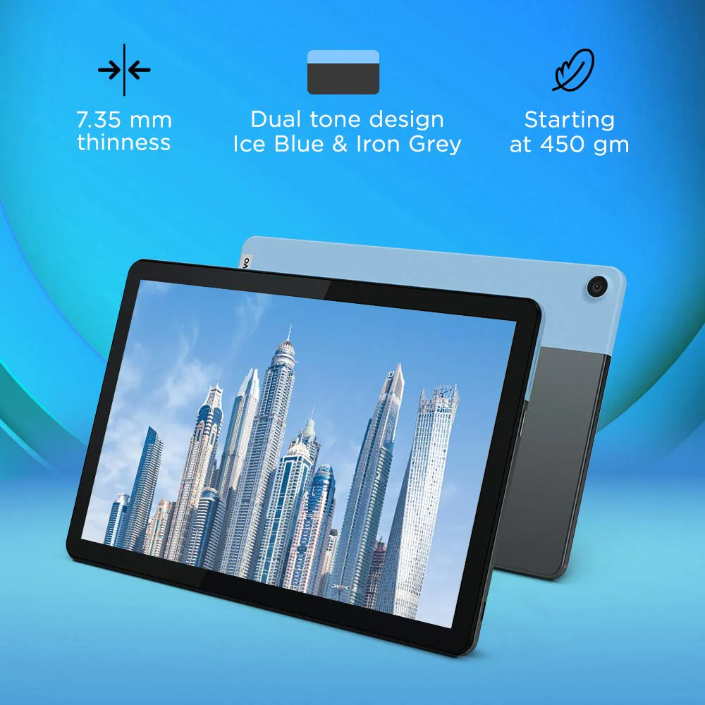Lenovo Ideapad Duet Chromebook Tablet 25.65 cm (10.1 inch, 4 GB, 128 GB, Wi-Fi Only), Ice Blue, Iron Grey - Image 4