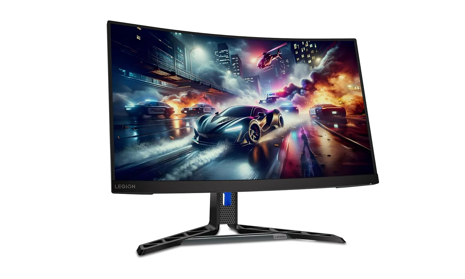 Lenovo Legion-R27qc-30 | 27" (68.5cm) QHD 180Hz Curved Gaming Monitor | 0.5ms, AMD FreeSync, 99%sRGB, 3Wx2Speaker, 2xHDMI 2.1 TMDS, 1xDP 1.4 (HBR3)|Tilt, Swivel, Pivot, Height Adjust|Black| 67C6GAC2IN - Image 9