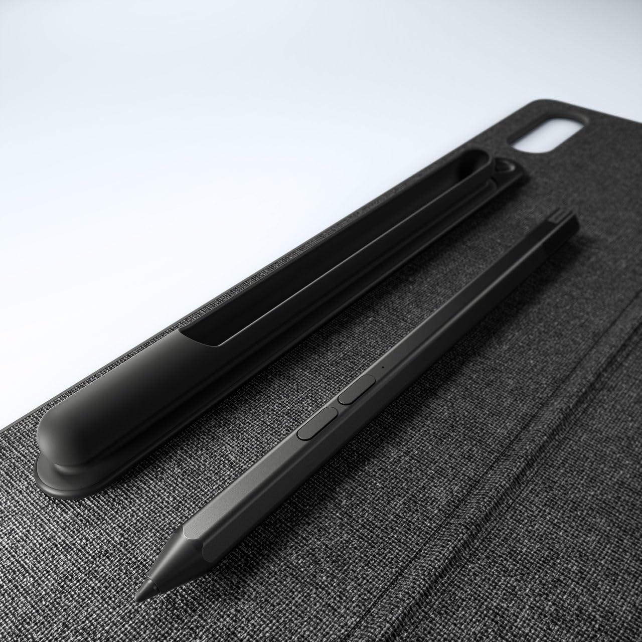 Lenovo Precision Pen 2 (2023) with Pouch, 4096 Levels of Pressure, Palm Rejection & Tilt Detection [Supports: P11 Pro, P11 Plus, P11 5G, Yoga Tab 11, K10, M10 Plus 3rd Gen] (ZG38C04475) - Image 3