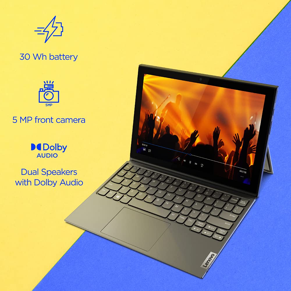 Lenovo Tab Ideapad Duet 3 26.16 cm (10.3 inch, 4 GB, 128 GB, Wi-Fi) with Bluetooth Keyboard and Digital Pen - Image 4