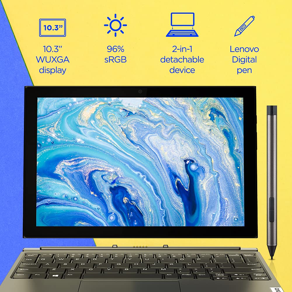 Lenovo Tab Ideapad Duet 3 26.16 cm (10.3 inch, 4 GB, 128 GB, Wi-Fi) with Bluetooth Keyboard and Digital Pen (BRAND NEW/SEALED) - Image 2