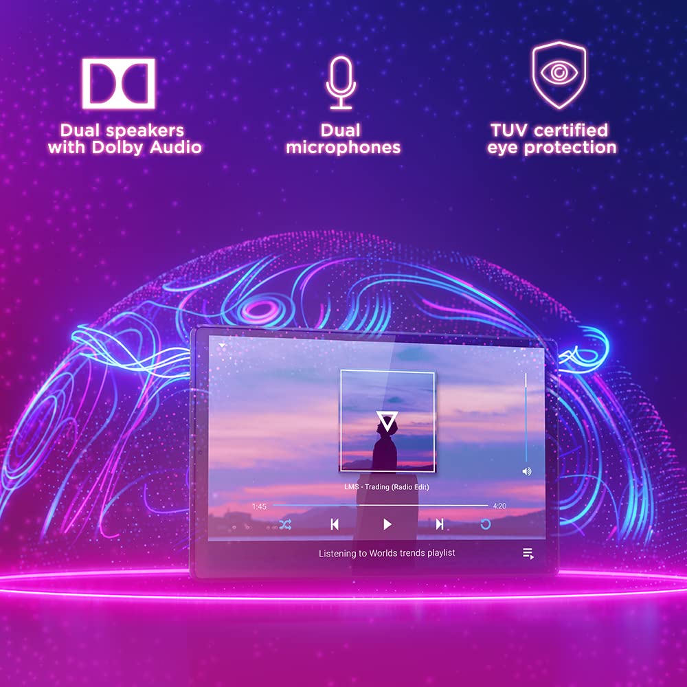 Lenovo Tab K10 FHD (10.3 inch), Abyss Blue, TUV Certified Eye Protection, Dolby Atmos - Image 5