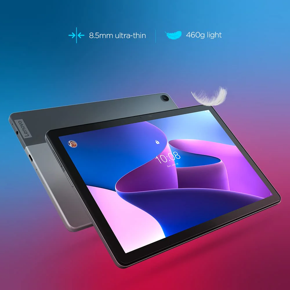 Lenovo Tab M10 FHD 3rd Gen (10.1 inch (25.65 cm), Voice Calling), Storm Grey (BRAND NEW/SEALED) - Image 3