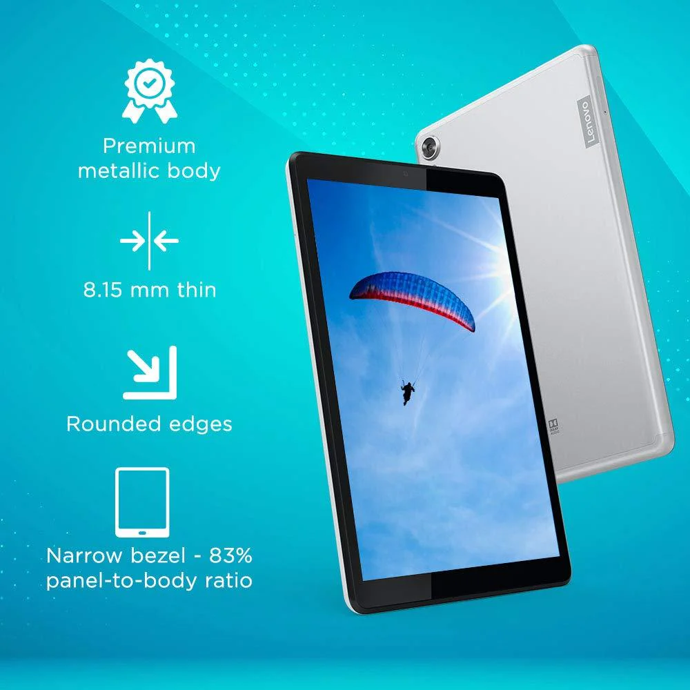 Lenovo Tab M8 (2nd Gen) FHD (8-inch/20.3 cm) Platinum Grey - Image 2