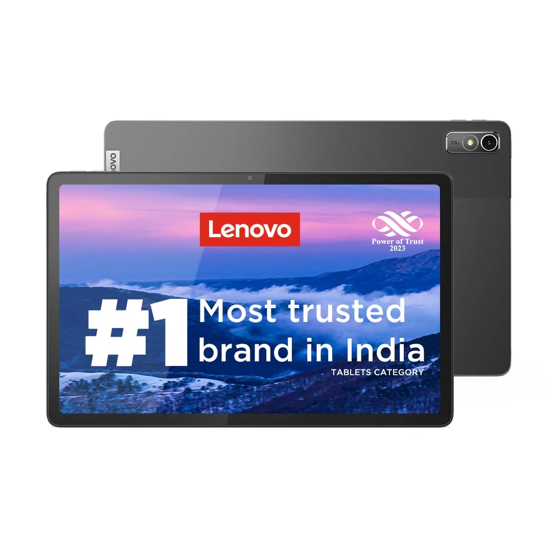 Lenovo Tab P11 (2nd Gen) | 11.5 Inch | 6 GB, 128 GB Expandable | Wi-Fi + LTE (Storm Grey, ZABG0285IN)