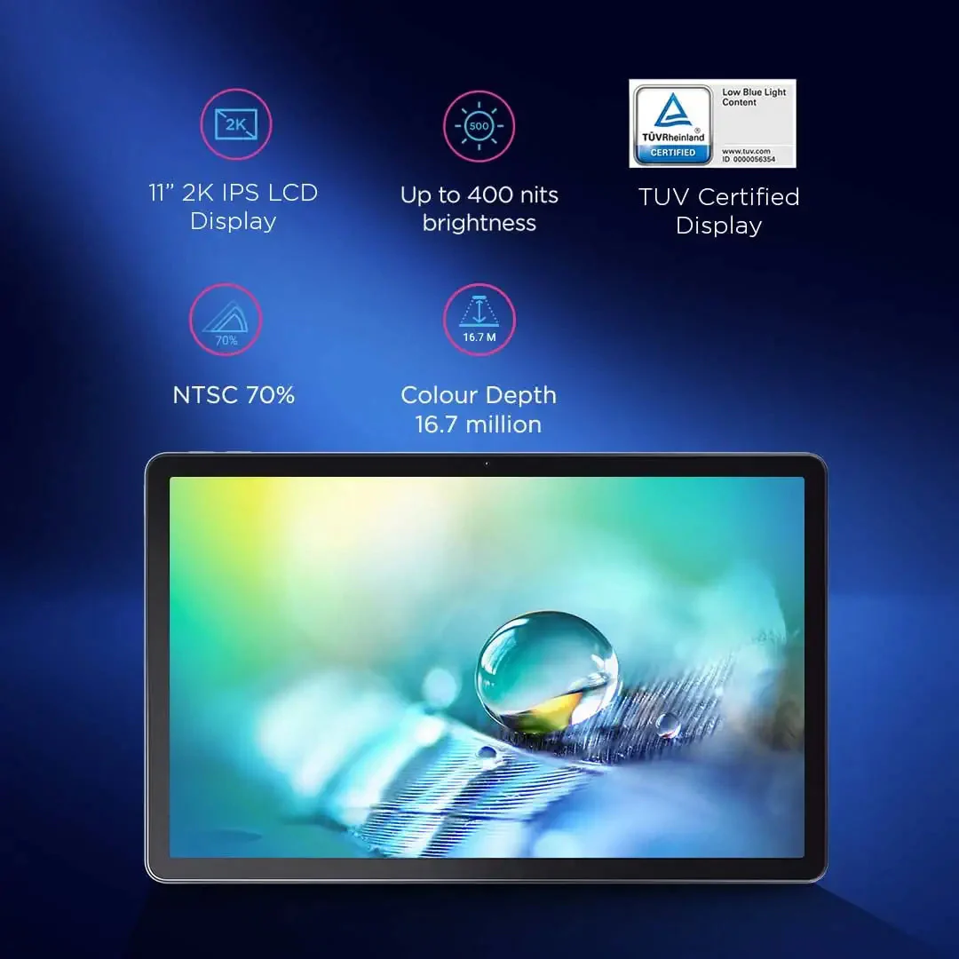 Lenovo Tab P11 Plus Tablet (11 inch (27.94 cm), 6 GB, 128 GB, Wi-Fi+LTE, Voice Calling) - Image 2