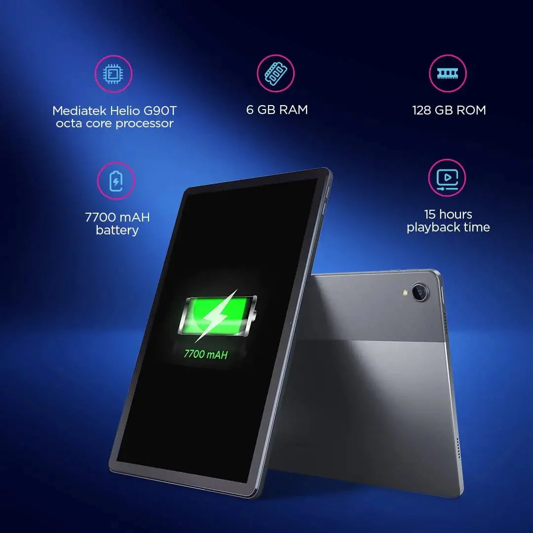 Lenovo Tab P11 Plus Tablet (11 inch (27.94 cm), 6 GB, 128 GB, Wi-Fi+LTE, Voice Calling) - Image 4