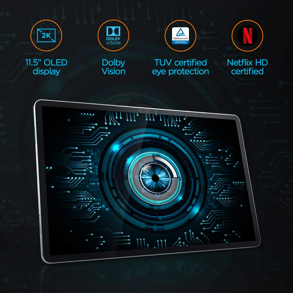 Lenovo Tab P11 Pro (29.21 cm (11.5 inch), 6 GB, 128 GB, Wi-Fi + LTE), Slate Grey - Image 2