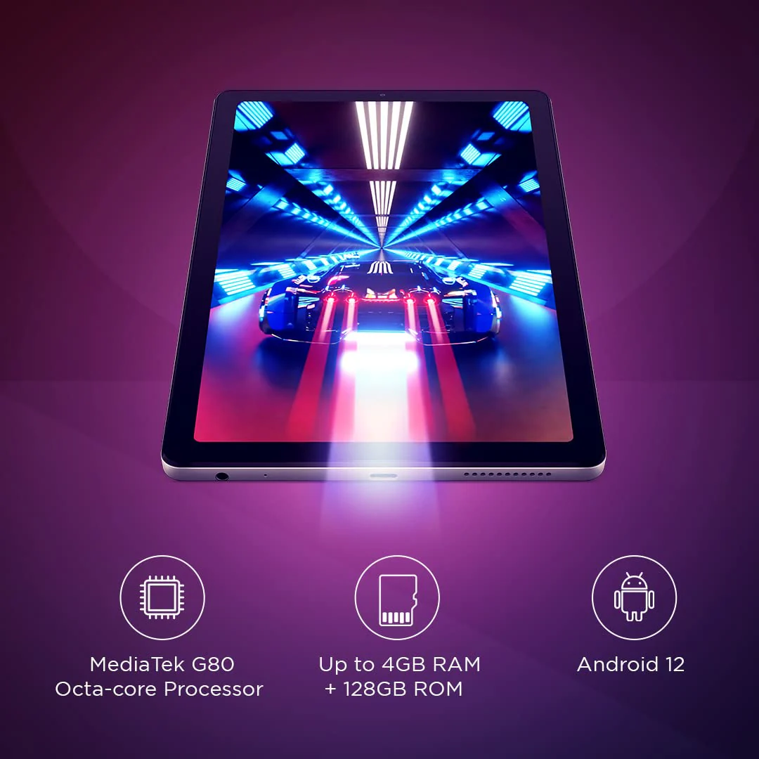 Lenovo Tablet M9 4 GB RAM 64 GB ROM 9 Inch with Wi-Fi Only Tablet (Arctic Grey) - Image 3