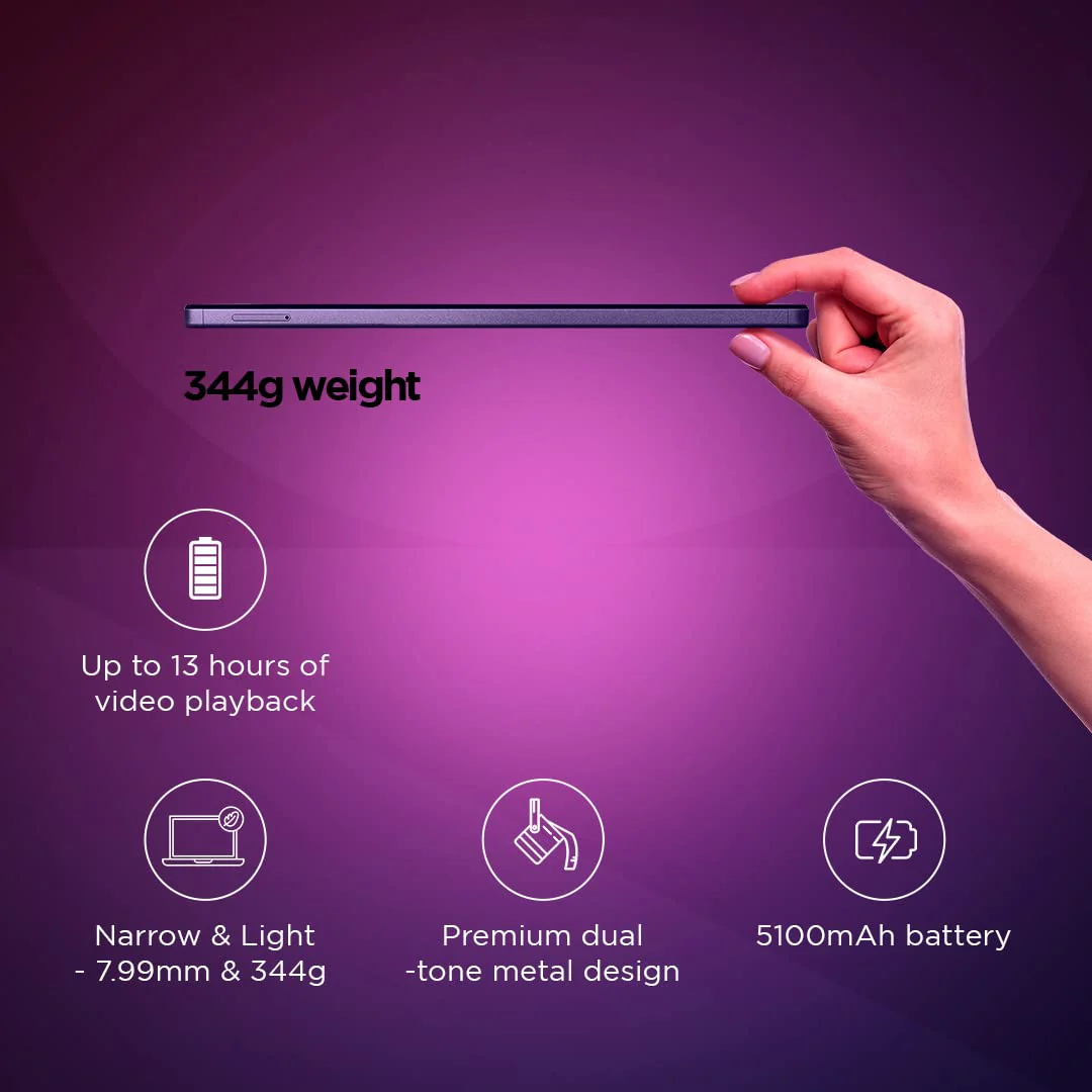 Lenovo Tablet M9 4 GB RAM 64 GB ROM 9 Inch with Wi-Fi Only Tablet (Arctic Grey) - Image 6