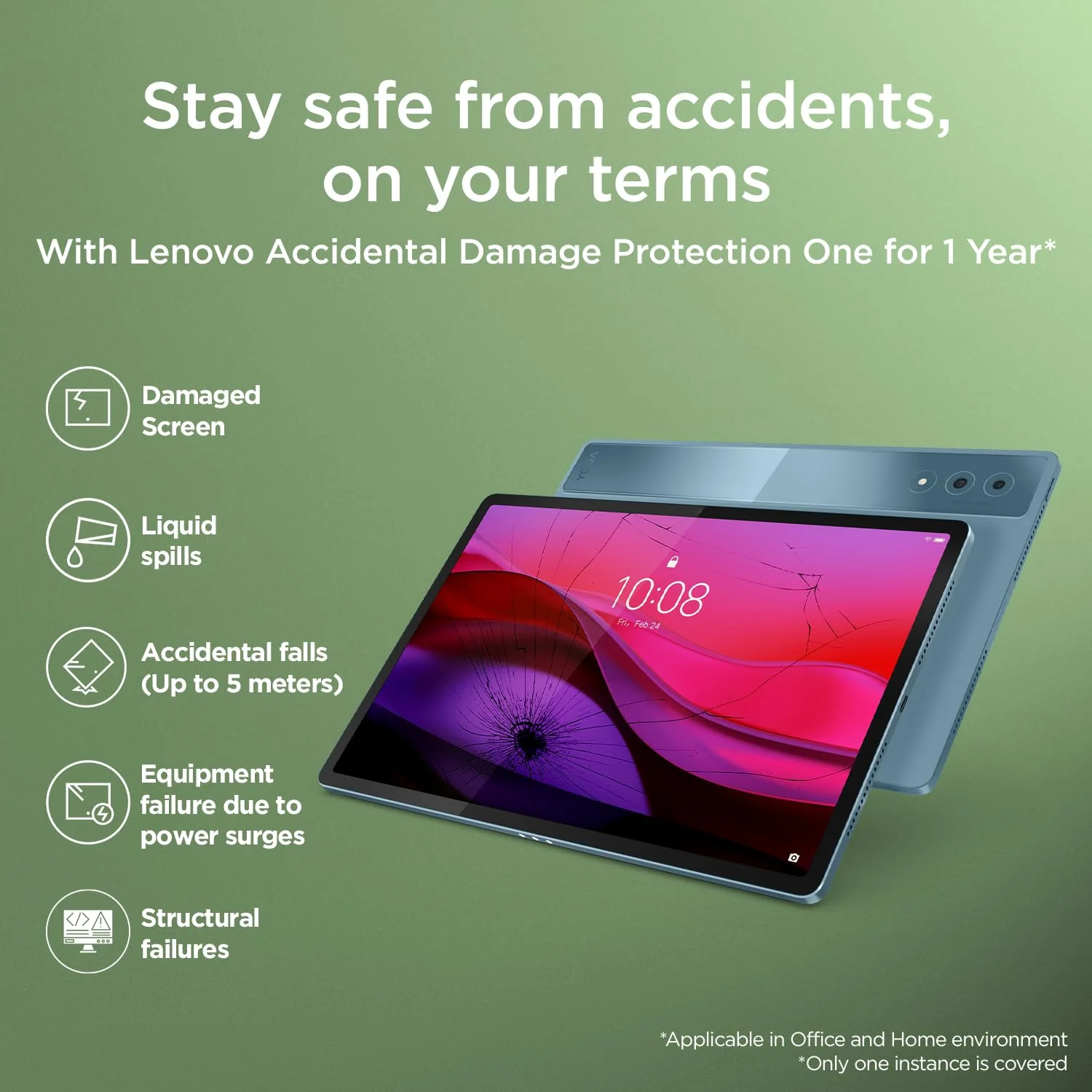Lenovo Yoga Tab Plus Smartchoice AI Tablet with Pen + Keyboard |12.7" Display, 3K Resolution, 144 Hz|16GB RAM, 512GB ROM|Snapdragon 8 Gen 3|10200 mAh|6 Speakers|USB 3.0 with DP-Out|1Year ADP Free|Teal - Image 3