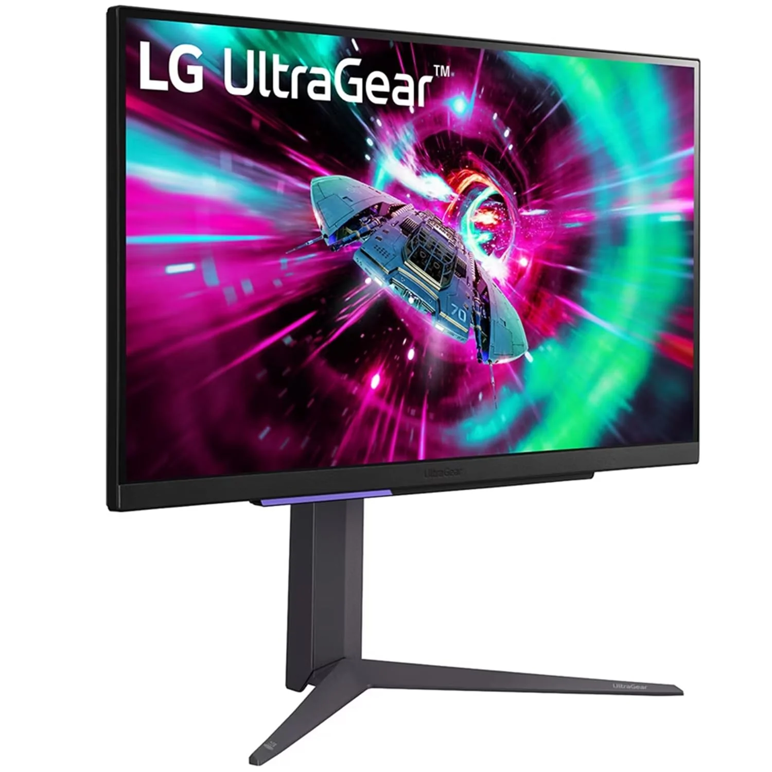 LG 27" Ultragear 4K UHD (3840x2160) IPS Gaming Monitor 27GR93U, 1ms, 144Hz, VESA DisplayHDR 400, DCI-P3 95% (Typ.), NVIDIA G-SYNC, AMD FreeSync Premium, HDMI, DP, HP Out, Tilt/Height/Pivot, Black - Image 5