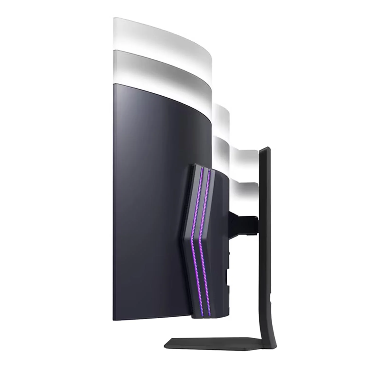 LG 45 inch 21:9 Ultragear™ OLED WQHD 800R Curved Gaming Monitor (3440 x 1440) 240Hz, 0.03ms, G-Sync Compatible, AMD FreeSync™, HDR™ True Black400, 1.5M:1 Contrast Ratio, Tilt,Height,Swivel, 45GS95QE - Image 7