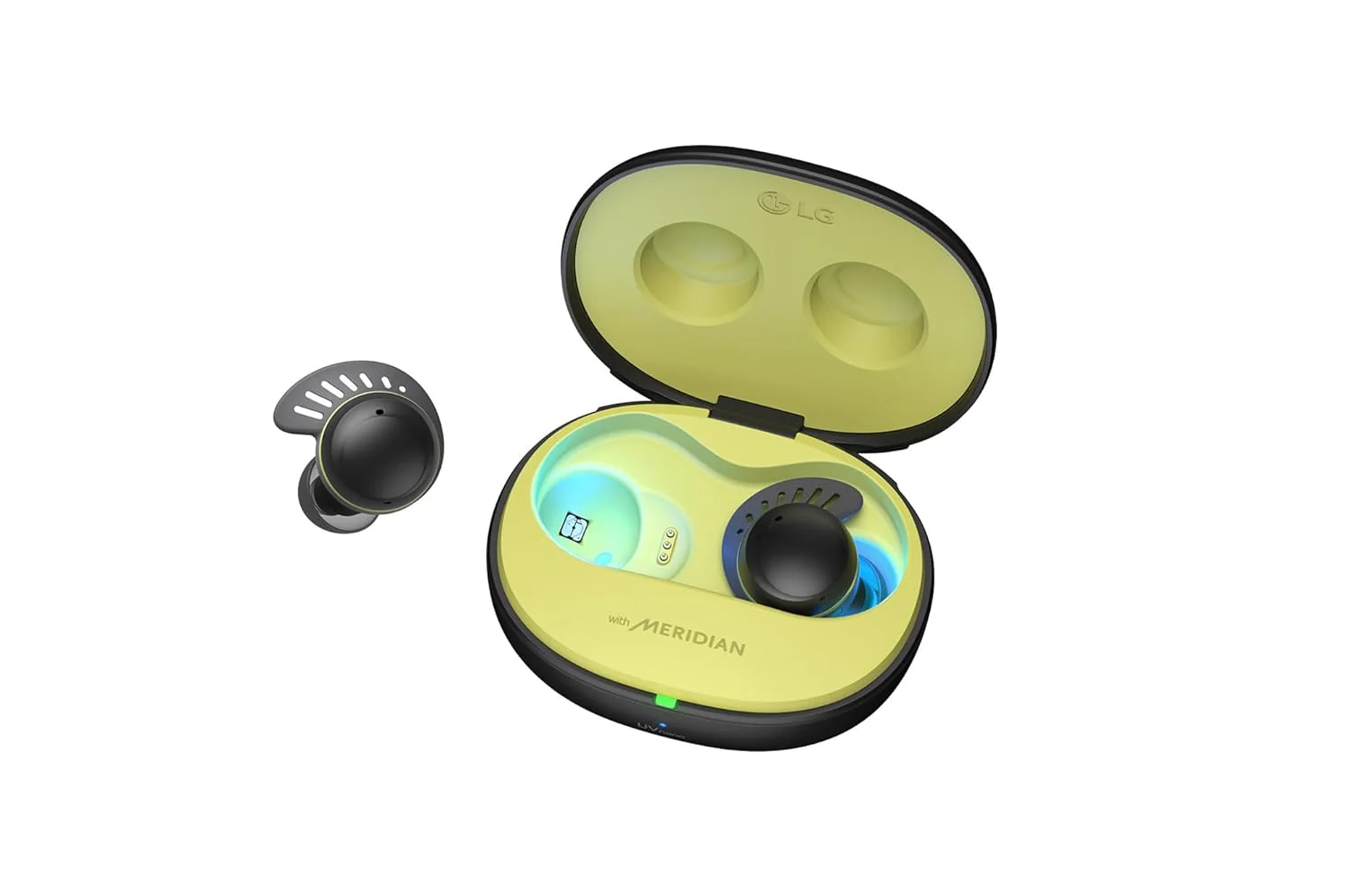 LG TONEFree Fit TF7Q True Wireless Earbuds, Active Noise cancellation, IP67, 3D Sound Stage, UV Nano, Game Mode, 30 hour Battery, Swivel fit Technology - Image 9