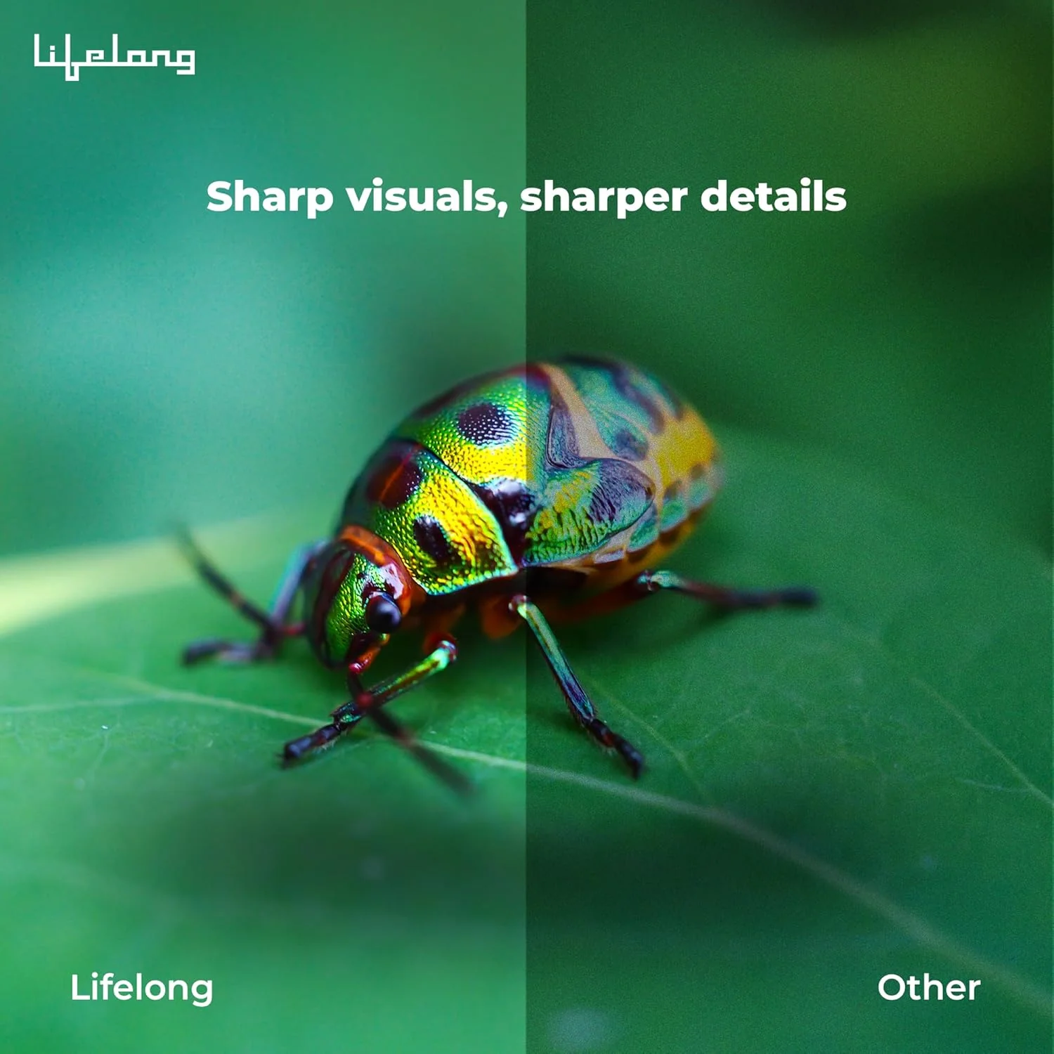 Lifelong Electronics Lightbeam X Smart Projector | Android, 1080P & 4K Ultra HD Support, 2X 3500 Lumens, 720p Native | For Room & Outdoors | All OTT Apps | WiFi/BT,Mirroring,USB,ARC,HDMI,180°,Speakers - Image 7
