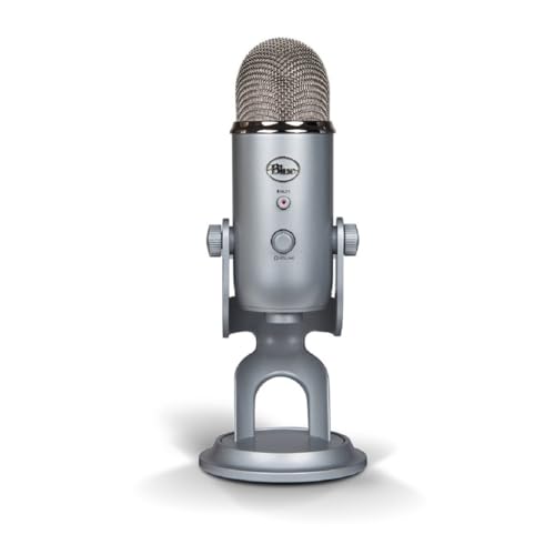 Logitech Blue Yeti USB Microphone for Recording, Streaming, Gaming, Podcasting on PC and Mac, Condenser Mic for Laptop or Computer with Blue VO!CE Effects, Adjustable Stand, Plug and Play - Image 5