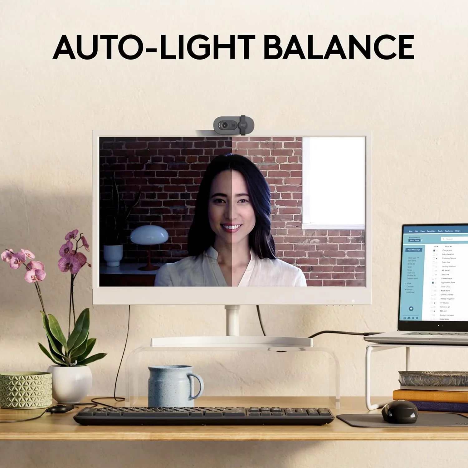 Logitech Brio 100 Full HD Webcam - Image 3