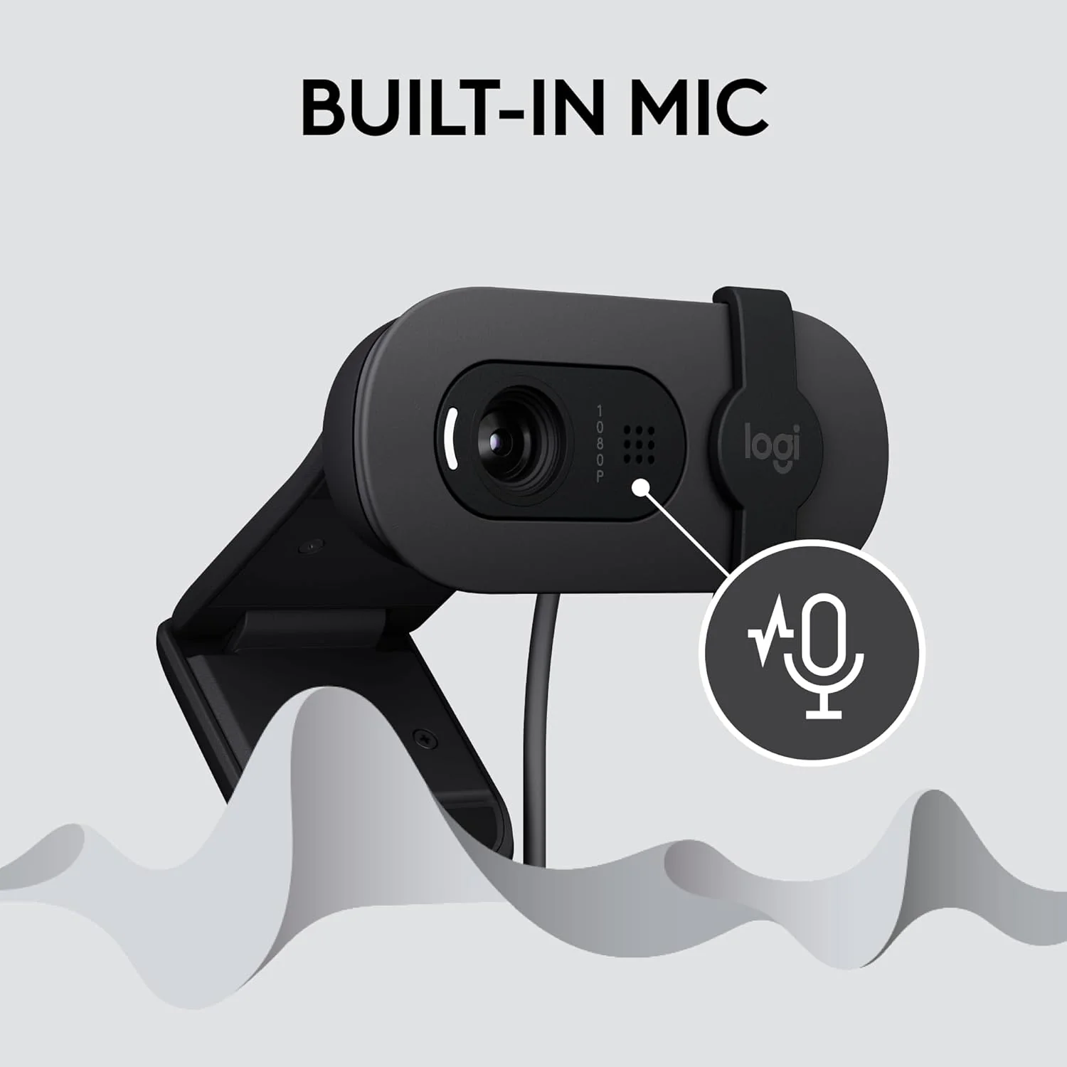 Logitech Brio 100 Full HD Webcam - Image 5