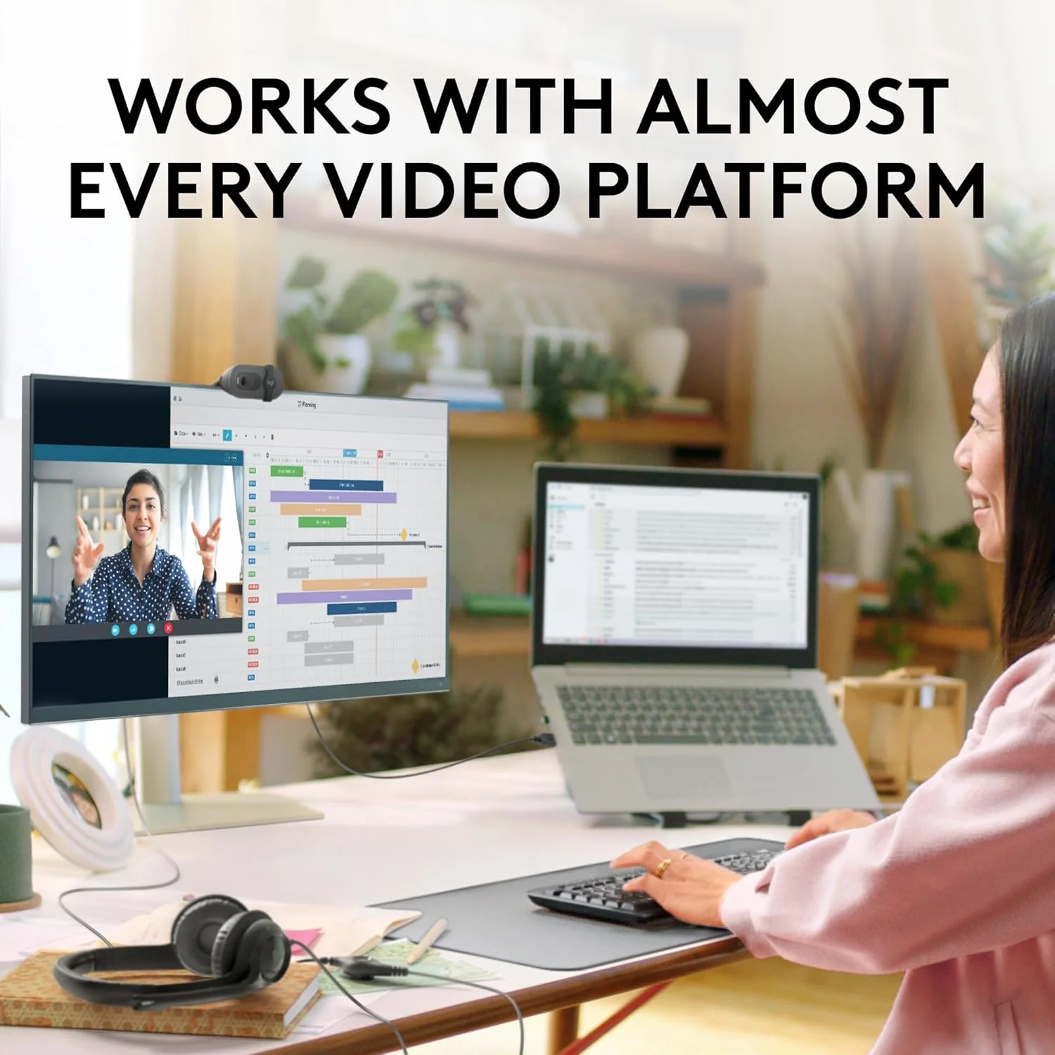 Logitech Brio 100 Full HD Webcam - Image 7