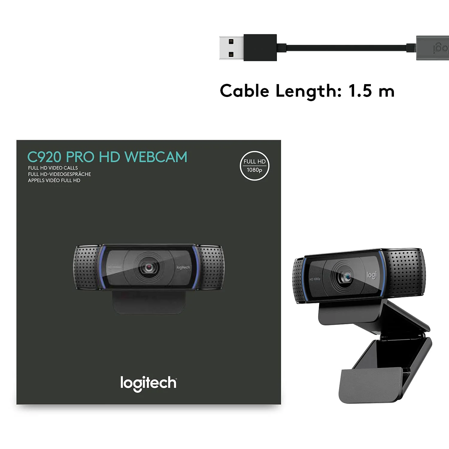 Logitech C920 HD Pro Webcam - Image 10