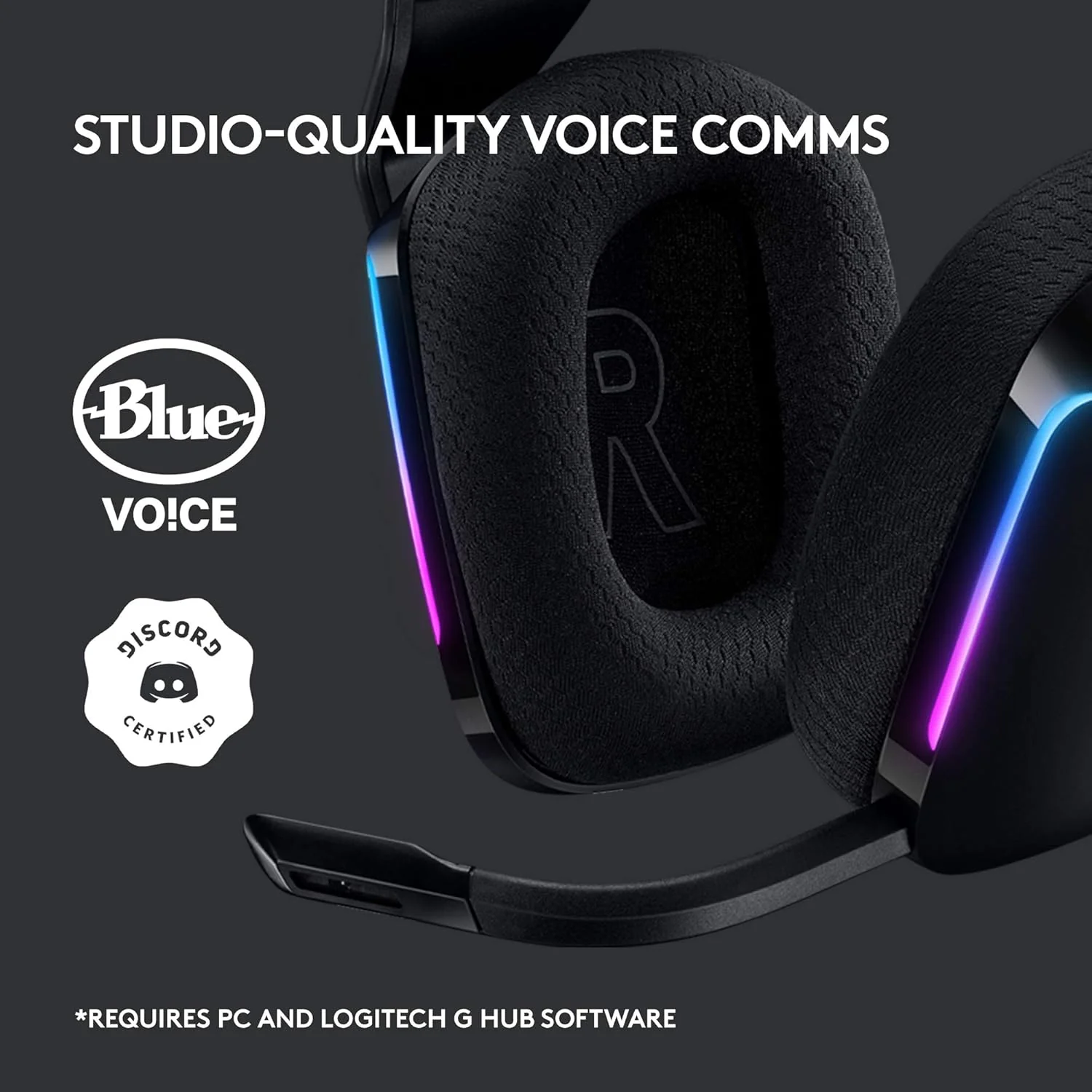 Logitech G 733 Lightspeed Over Ear Wireless Gaming Headset (Without Mic & Receiver) - Image 9