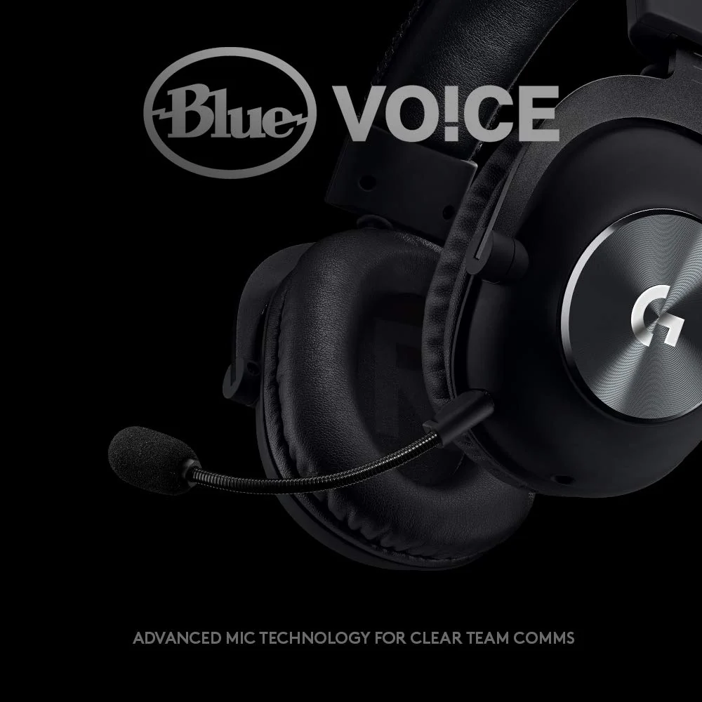Logitech G Pro X Gaming Wired Over Ear Headphones with Mic Blue Voice DTS Headphone:X 2.0, 50Mm Pro-G Drivers, 2.0 Surround Sound for Esports Gaming, Pc/Ps/Xbox/Vr/Nintendo Switch - (Black) - Image 7