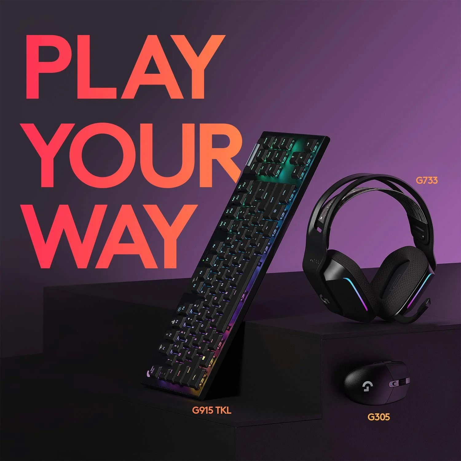 Logitech G304 Lightspeed Wireless Gaming Mouse, Hero Sensor, 12,000 DPI, Lightweight, 6 Programmable Buttons, 250h Battery Life, On-Board Memory, Compatible with PC/Mac - Black - Image 8