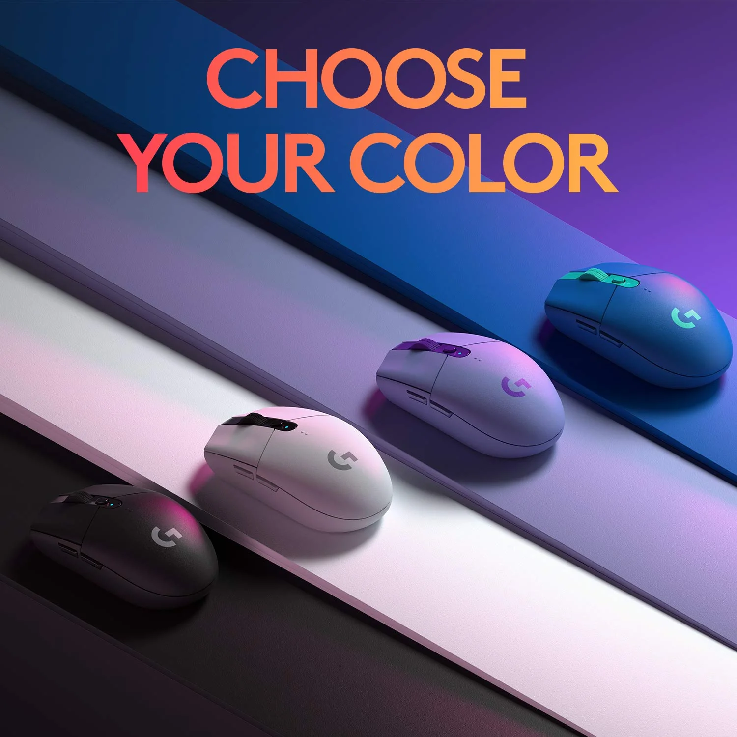 Logitech G304 Lightspeed Wireless Gaming Mouse, Hero Sensor, 12,000 DPI, Lightweight, 6 Programmable Buttons, 250h Battery Life, On-Board Memory, Compatible with PC/Mac - Black - Image 9