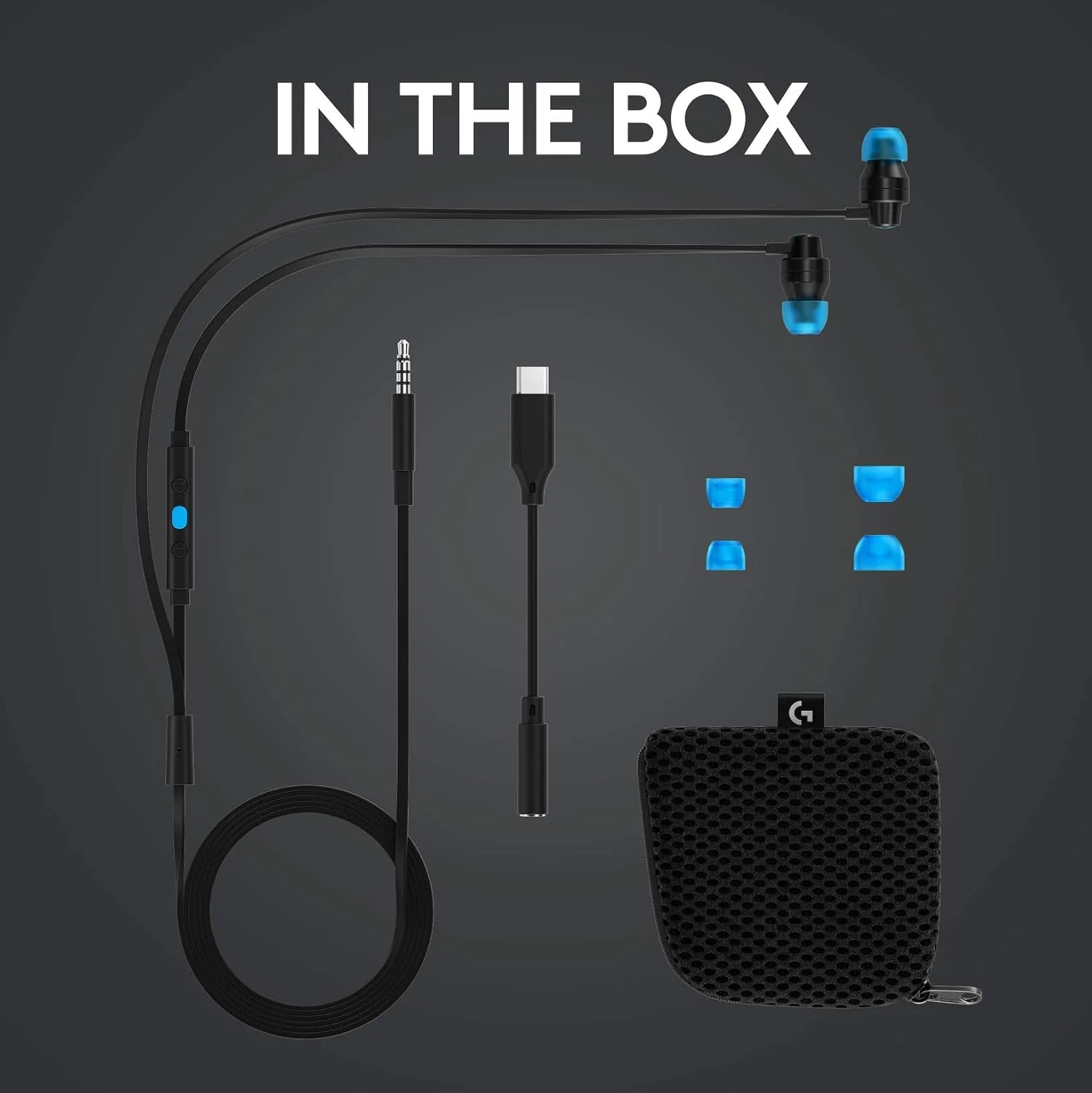 Logitech G333 Wired in Ear Earphones with Mic - Image 6
