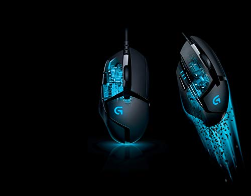 Logitech G402 Hyperion Fury USB Wired Gaming Mouse, 4,000 DPI, Lightweight, 8 Programmable Buttons, Compatible for PC/Mac - Black - Image 7