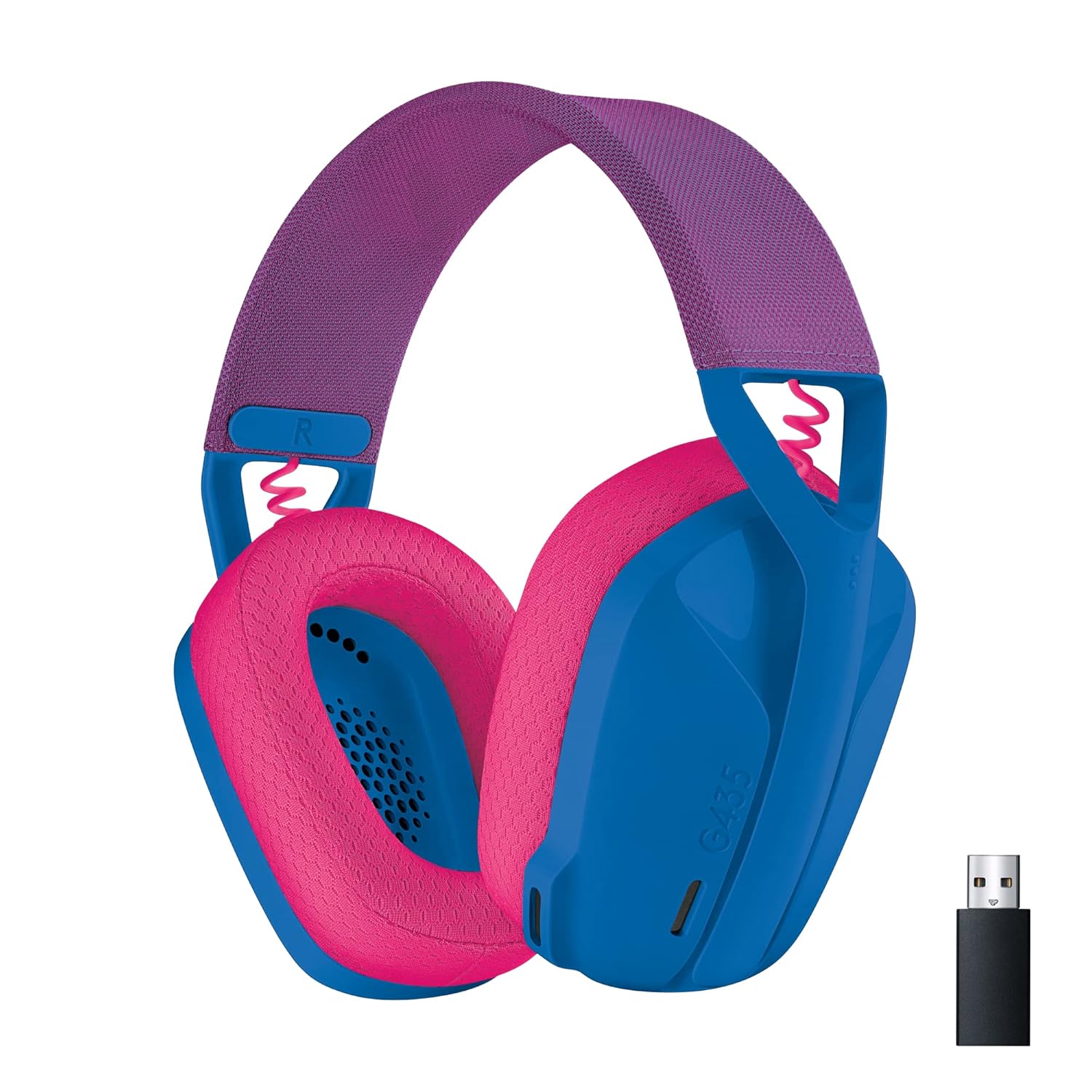 Logitech G435 Light Speed and Lightweight Gaming Bluetooth Wireless Over Ear Headphones with Mic, 18H Battery, Compatible for Dolby Atmos, Pc, Ps4, Ps5, Mobile - Image 10