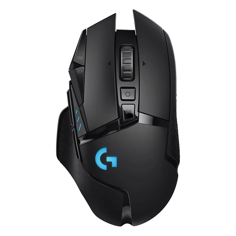 Logitech G502 Hero High Performance Wired USB Gaming Mouse, Hero 25K Sensor, 25,600 DPI, RGB, Adjustable Weights, 11 Programmable Buttons, On-Board Memory, PC/Mac - Black - Image 2