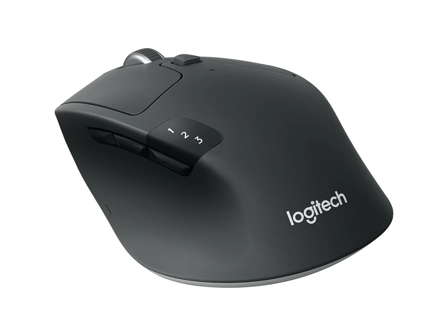 Logitech M720 Triathlon Multi-Device Wireless Mouse, Bluetooth, USB Unifying Receiver, 1000 DPI, 6 Programmable Buttons, 2-Year Battery, Compatible with Laptop, PC, Mac, iPadOS - Graphite Black - Image 4