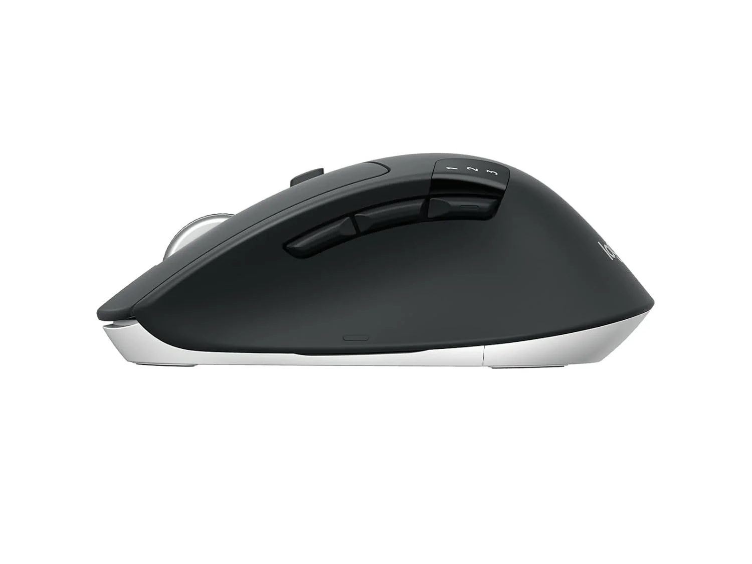 Logitech M720 Triathlon Multi-Device Wireless Mouse, Bluetooth, USB Unifying Receiver, 1000 DPI, 6 Programmable Buttons, 2-Year Battery, Compatible with Laptop, PC, Mac, iPadOS - Graphite Black - Image 5