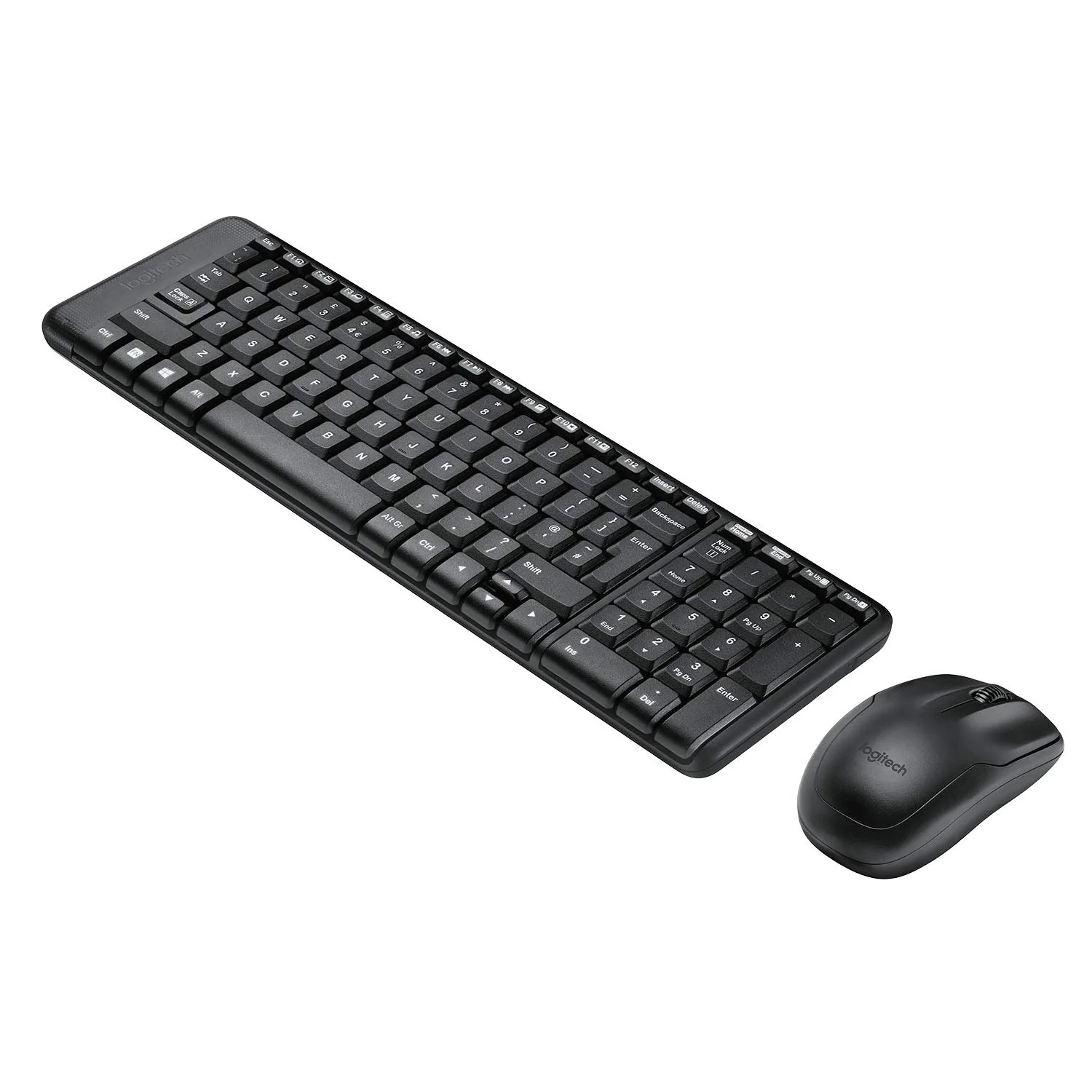 Logitech MK215 Wireless Keyboard and Mouse Combo, 2.4 GHz Wireless, 3 Years Warranty, Compact Design, 2-Year Battery Life(Keyboard),5 Month Battery Life(Mouse) PC/Laptop- Black - Image 8