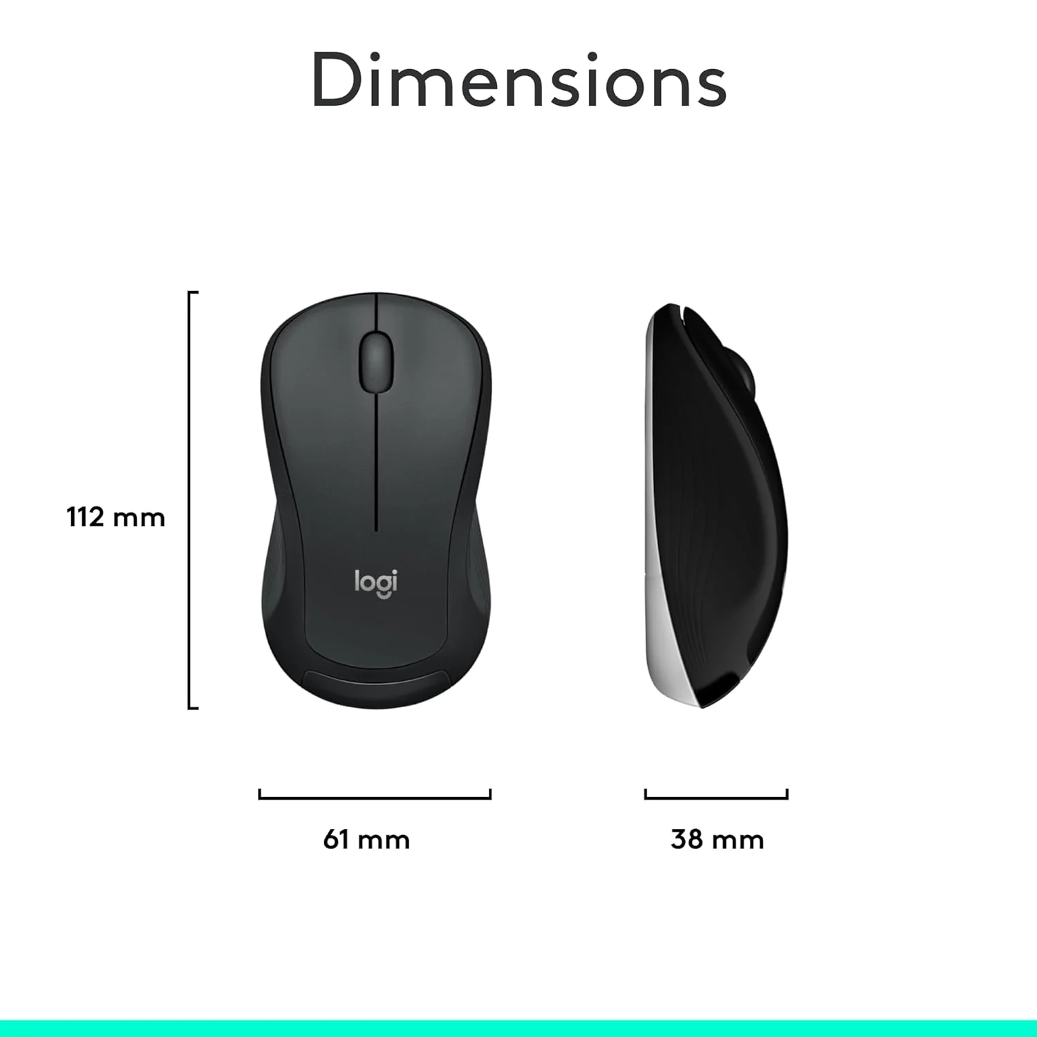 Logitech MK540 Advanced Wireless Keyboard and Mouse Combo for Windows, 2.4 GHz Unifying USB-Receiver, Multimedia Hotkeys, 3-Year Battery Life, for PC, Laptop - Image 9
