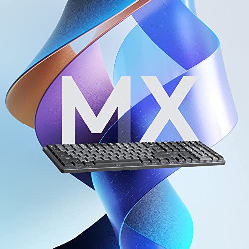 Logitech MX Mechanical Wireless Illuminated Performance Keyboard with Free Adobe Subscription, Linear Switches, Backlit Keys, Bluetooth, USB-C - Image 8