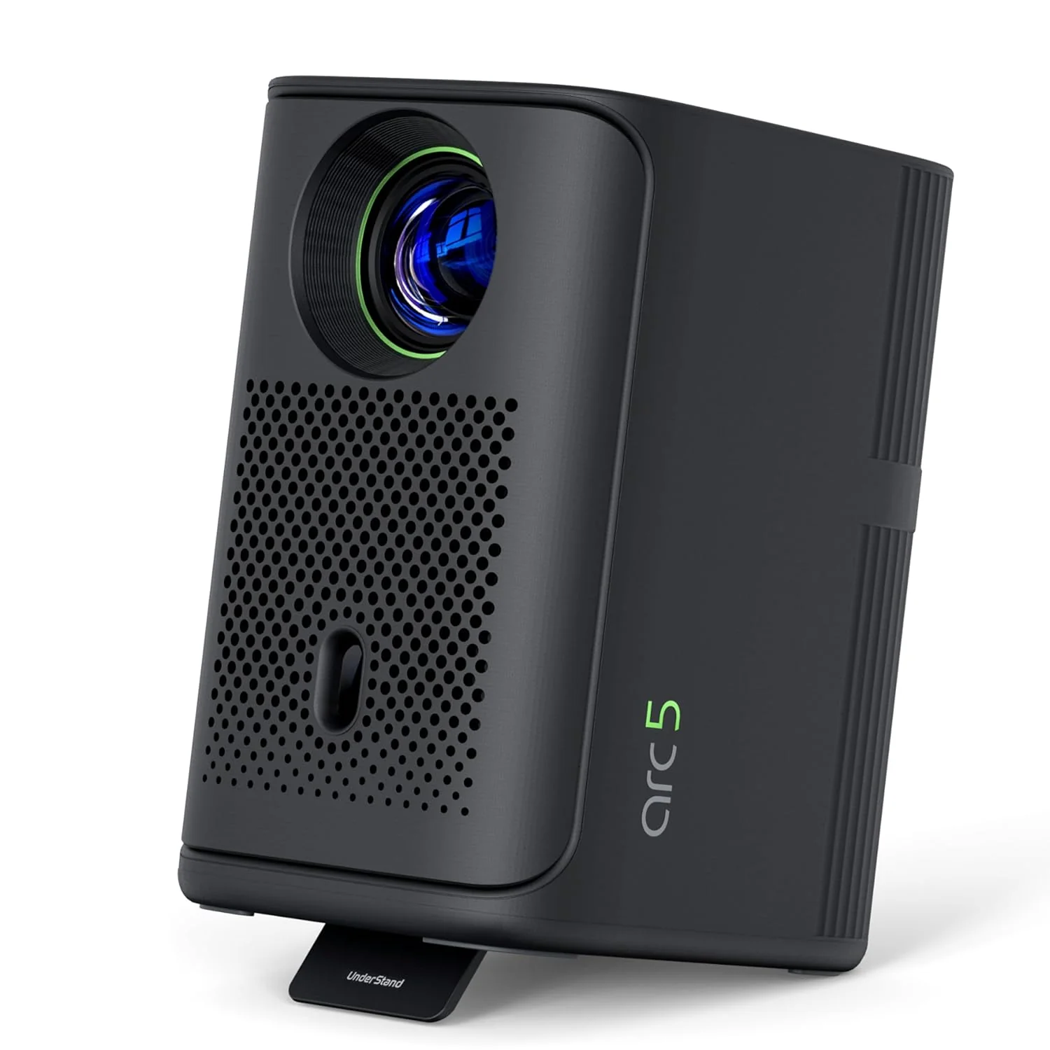 Lumio Arc 5 Projector | Official Google TV & Netflix | 1080p Full HD | 4K Downscaling via HDMI | 200 ANSI Lumens | 100" Screen | Auto Keystone, Obstacle Avoidance | Dolby Audio | Bluetooth Speaker