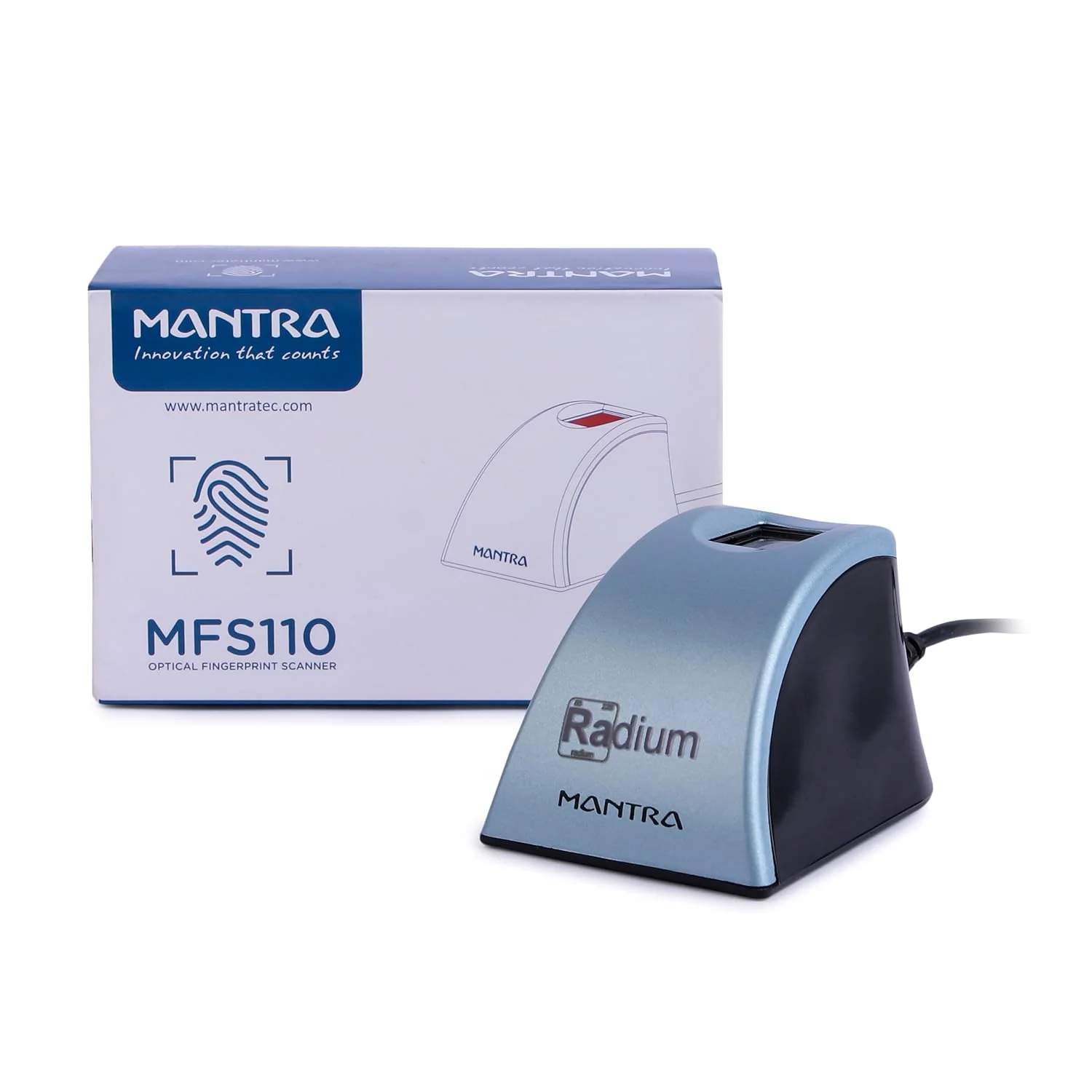 Mantra MFS 110 L1 Biometric Single Fingerprint Scanner, Aadhaar Authentication Device | Latest Updated RD Service | High Securety and Fast scanning | Reliable and Durable - Image 4