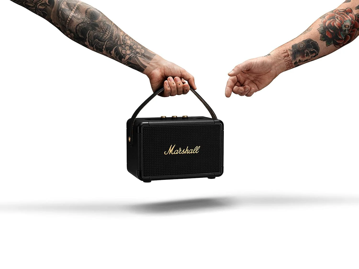 Marshall Kilburn II 36W Portable Bluetooth Speaker - Black & Brass - Image 5
