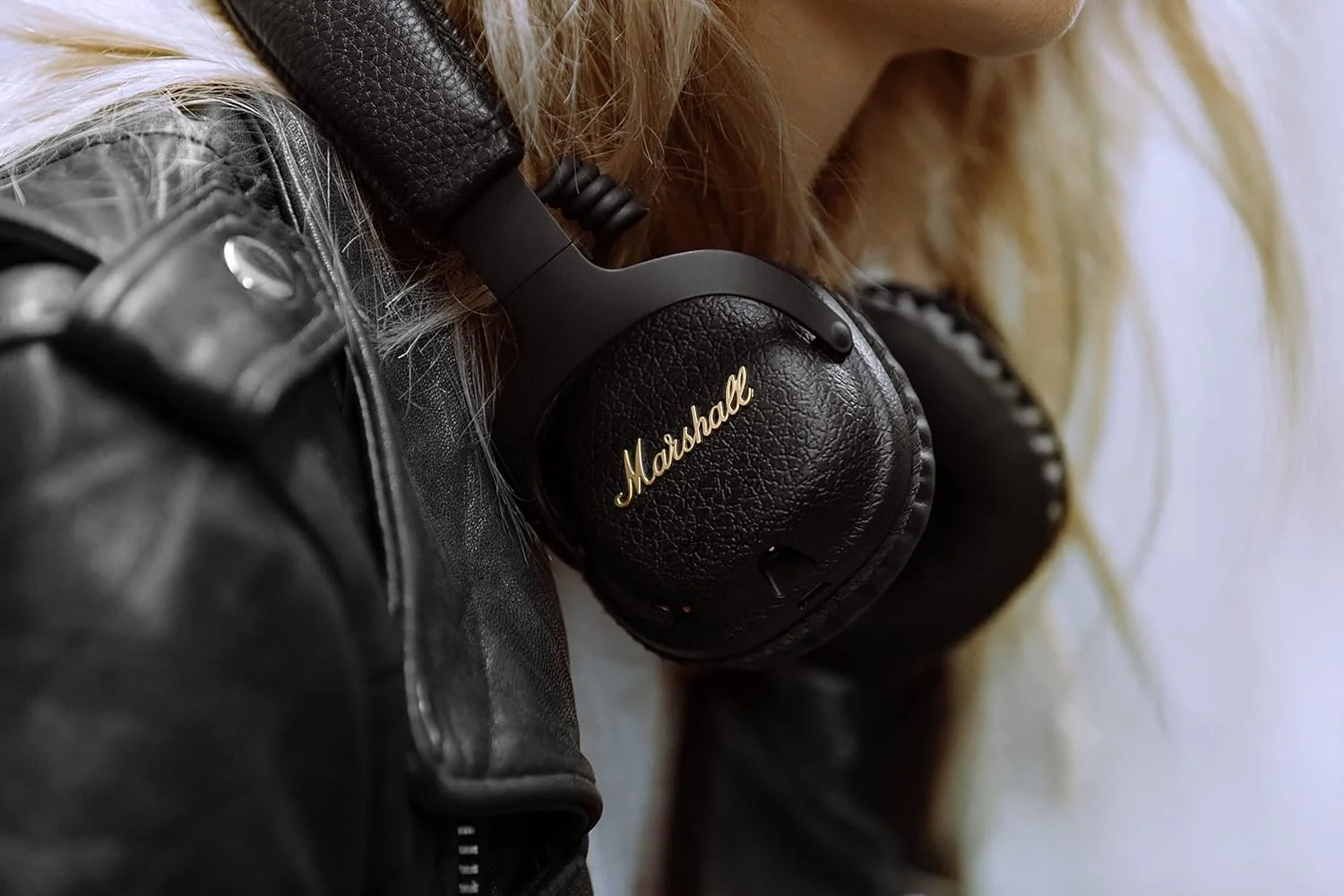 Marshall Mid ANC Wireless Bluetooth On Ear Headphone with Mic (Black) - Image 11