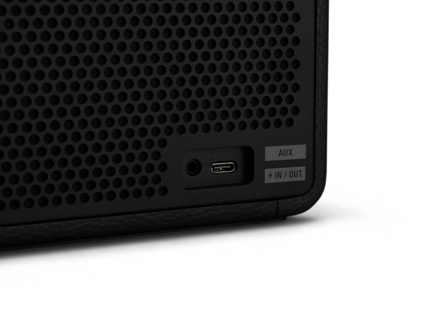 Marshall Middleton Portable Bluetooth Speaker with 20+ Hours of Portable Playtime, 360° Sound, Dust & Waterproof (IP67) - Black & Brass - Image 10