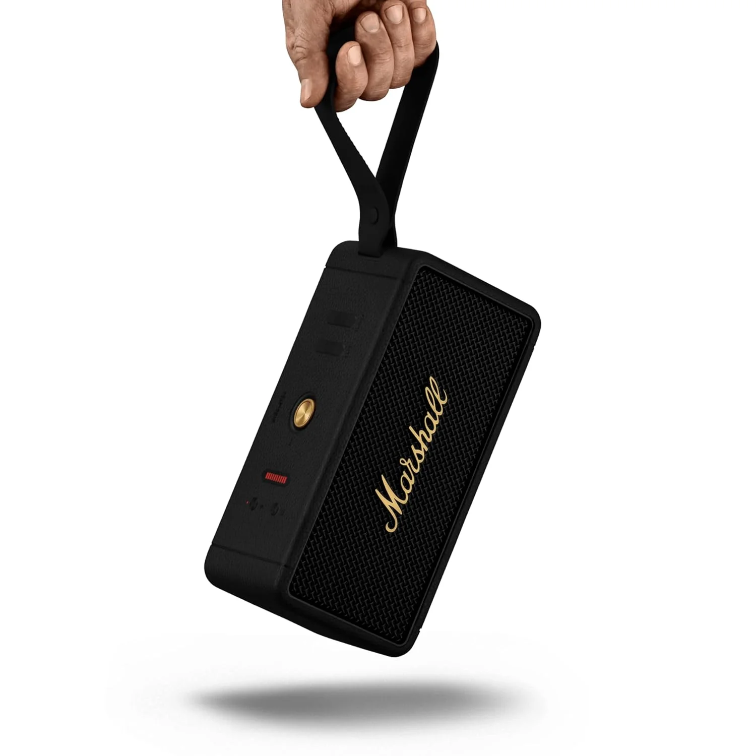 Marshall Middleton Portable Bluetooth Speaker with 20+ Hours of Portable Playtime, 360° Sound, Dust & Waterproof (IP67) - Black & Brass - Image 6