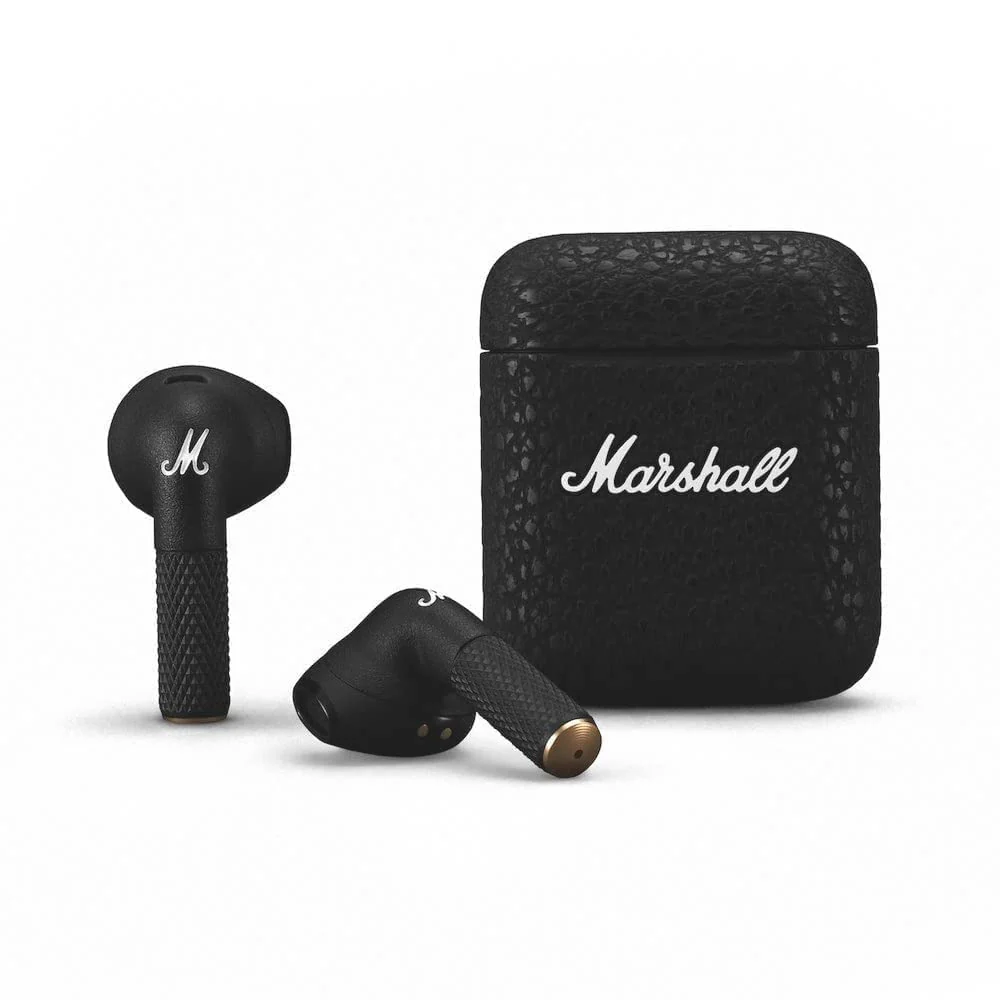 Marshall Minor III Bluetooth Truly Wireless in-Ear Earbuds with Mic (Black)